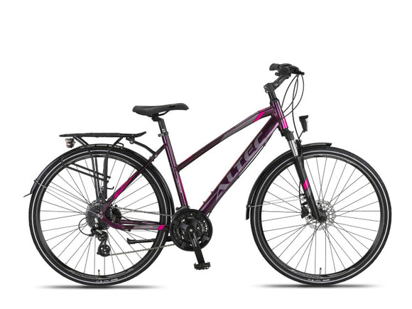 Legarda 28 Inch 49 cm Women 24SP Hydraulic Disc Brake Purple/Pink-0