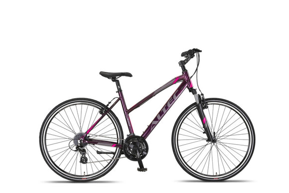 Legarda 28 Inch 49 cm Women 24SP Rim Brakes Purple-0