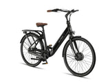 Liberty Moederfiets 28 Inch 50 cm Women 7SP Hydraulic Disc Brake Black Gloss-1