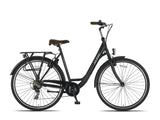 Metro 28 Inch 55 cm Women 7SP Rim Brakes Matte black-0
