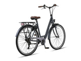 Metro 28 Inch 52 cm Women 7SP Rim Brakes Anthracite-2