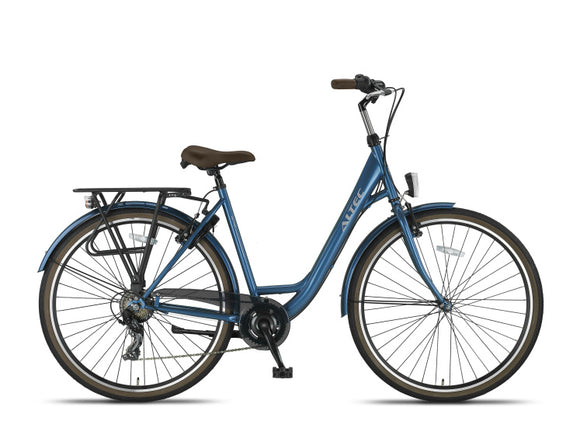 Metro 28 Inch 52 cm Women 7SP Rim Brakes Cobalt blue-0