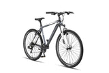 Mirage Oversized MTB 27.5 Inch 50 cm Unisex 21SP Rim Brakes Anthracite/White-1
