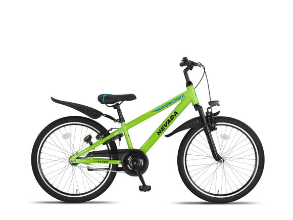 Nevada 24 Inch Junior Rim Brakes Neon Green-0
