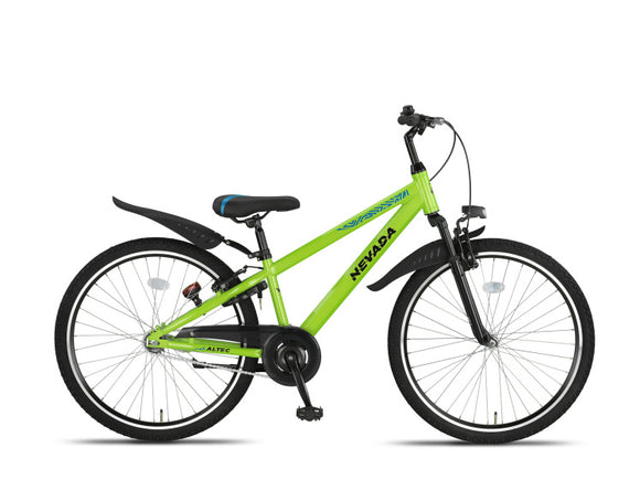 Nevada 26 Inch Junior Rim Brakes Neon Green-0