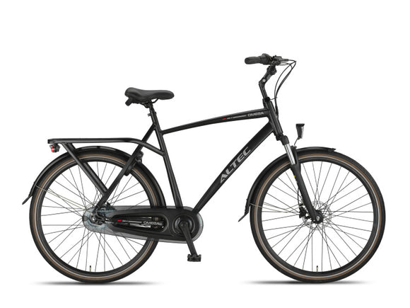 Omega 28 Inch 61 cm Men 7SP Hydraulic Disc Brake Matte black-0