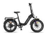 Primera Fatbike Vouwfiets 20 Inch 41 cm Unisex 8SP Disc Brake Matte black-0