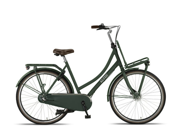 Retro 28 Inch 57 cm Women 3SP Roller brakes Dark Green-0