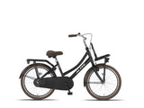 Urban 20 Inch Girls Coaster Brake Matte black/Brown-0