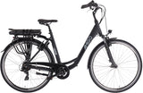 E-Alvor D2 28 Inch 53 cm Women 7SP Rim Brakes Matte black-0