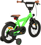 Explorer 14 Inch 21,5 cm Boys Coaster Brake Green/Black-5