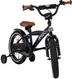 Explorer 16 Inch 23 cm Boys Coaster Brake Black/White-3