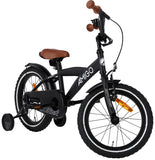 Explorer 16 Inch 23 cm Boys Coaster Brake Black/White-4