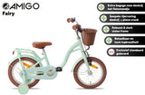Fairy 14 Inch Girls Coaster Brake Mint Green-1