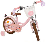 Perfect 14 Inch 22 cm Girls Coaster Brake Pink-4