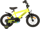 Speeder 14 Inch 24 cm Boys Coaster Brake Yellow/Black-0