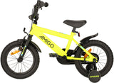 Speeder 14 Inch 24 cm Boys Coaster Brake Yellow/Black-2