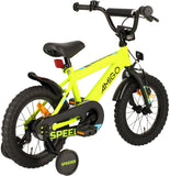 Speeder 14 Inch 24 cm Boys Coaster Brake Yellow/Black-5