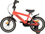 Speeder 14 Inch 24 cm Boys Coaster Brake Red/Black-2