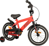 Speeder 14 Inch 24 cm Boys Coaster Brake Red/Black-4