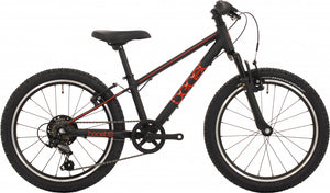 The Beast 20 Inch 26 cm Boys 6SP Rim Brakes Black/Red-0