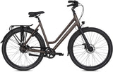 Voyager Belt 28 Inch 56 cm Women 8SP Hydraulic Disc Brake Dark Brown-0