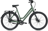 Voyager Belt 28 Inch 56 cm Women 8SP Hydraulic Disc Brake Dark Green-0