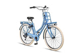 Berlin 28 Inch 53 cm Women 7SP Rim Brakes Blue-1