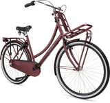 Daily Dutch Basic+ 28 Inch 59 cm Women 3SP Coaster Brake Red Brown-1