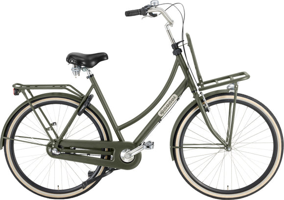 Daily Dutch Prestige 28 Inch 50 cm Women 3SP Coaster Brake Army Green-0