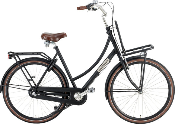 Daily Dutch Prestige 28 Inch 57 cm Women 3SP Coaster Brake Matte black-0