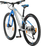 Thunder 27 Inch XS Junior 9SP Hydraulic Disc Brake Silver/Blue-3