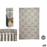 Carpet Gift Decor EXAG-1006 EXAG-1006 White Grey polypropylene 120 x 180 cm (12 Units)-0