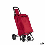 Shopping cart Kinvara WR3069-2 Black Red 22 x 98 x 38 cm (6 Units)-0