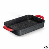Barbecue Kinvara White Black Red Silicone Aluminium 32 x 25 cm-0