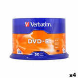DVD-R Verbatim 4,7 GB 16x 50 Pieces (4 Units)-0