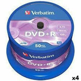 DVD+R Verbatim   4,7 GB 16x 50 Pieces (4 Units)-0
