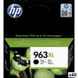 Original Ink Cartridge HP Officejet Pro All-in-One 9010,9012,9014,9015,9016,9019,9020,9022,9025 - Nº 963XL Black (40 Units)-0