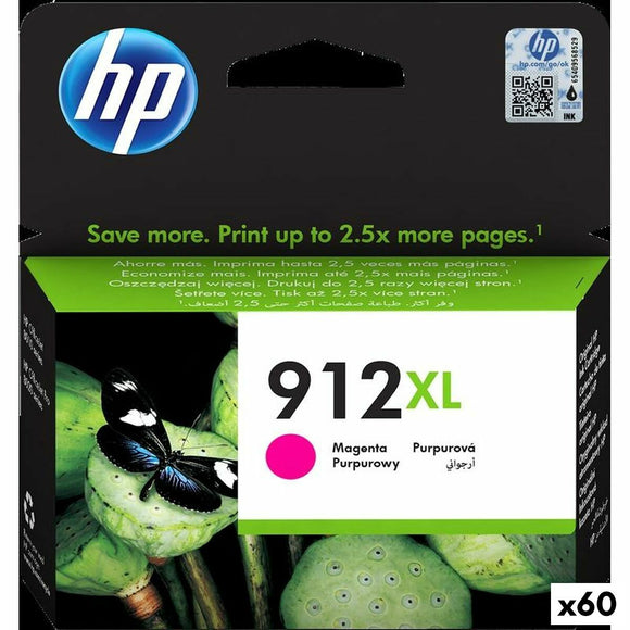 Original Ink Cartridge HP 912XL Magenta (60 Units)-0