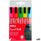 Liquid chalk marker Apli 5 Pieces (30 Units)-0