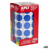 Stickers Apli Gomets Blue Circular (36 Units)-0
