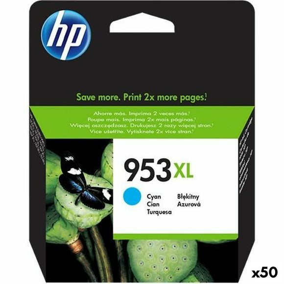 Original Ink Cartridge HP 953XL Cyan (50 Units)-0