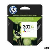 Original Ink Cartridge HP 302XL Tricolour (60 Units)-0
