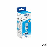 Refill ink Epson ECOTANK ET-5850, ET-5800, ET-16650, ET-16600, ET-5880, ET-5170 - Nº 113 Cyan-0