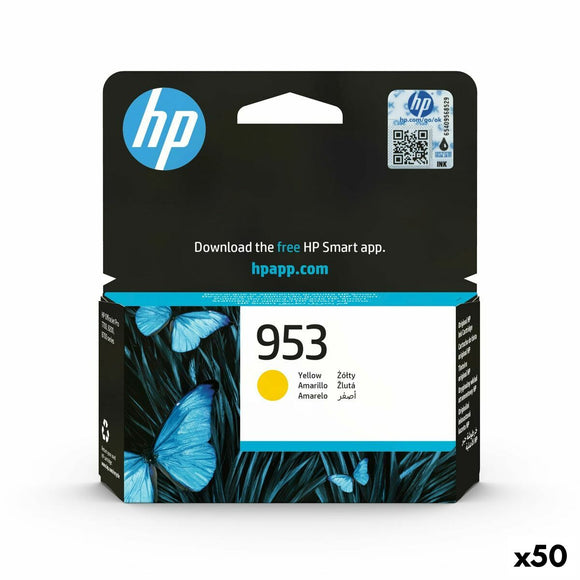 Original Ink Cartridge HP Nº 953 Yellow (50 Units)-0