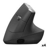 Mouse Logitech Black 4000 dpi (4 Units)-0