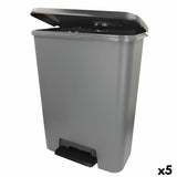 Waste bin Curver Dark grey Plastic 50 L (5 Units)-0