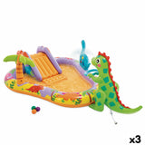 Inflatable Paddling Pool for Children Intex 201 x 69 x 157 cm (3 Units)-0