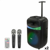 Speaker with Karaoke Microphone Bontempi Plastic 27 x 40 x 25 cm (2 Units)-0
