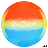 Volleyball Ball Aktive Neo Splash Multicolour Neoprene (24 Units)-0